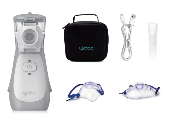 NEB-002 Portable Mesh Nebulizer With 8ml Atomizing Cup Capacity And Low ...